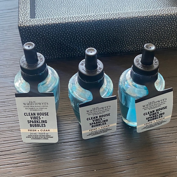 Bath & Body Works Other - Bath and body works set of 3 clean house vibes wallflowers